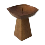 Teak candle holder 1970