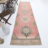 Shades Of Pink Vintage Runner Rug