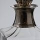 Crystal and silver-plated whisky decanter, 1950s