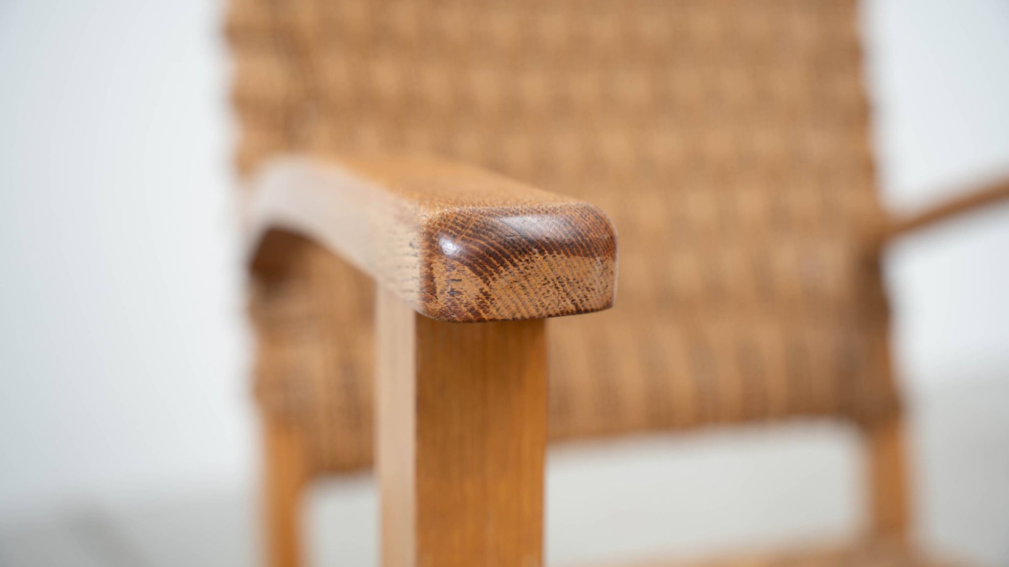 1960s Dutch cord lounge chair