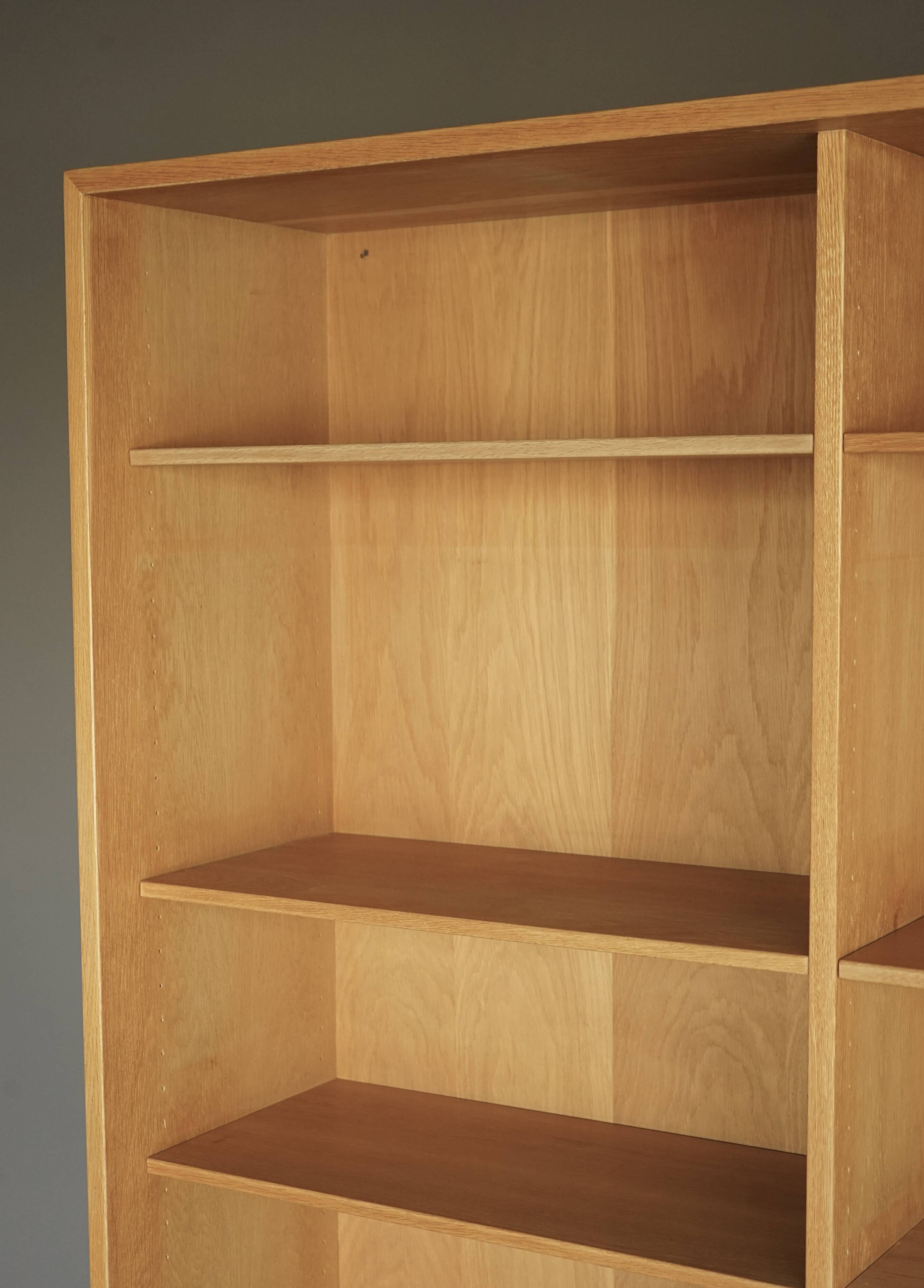 Oak Bookcase by Børge Mogensen for Karl Andersson & söner. Sweden, 1960s