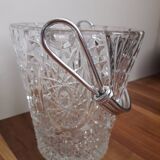 Ice bucket in crystal