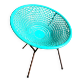 Authentic vintage seventies Fantasia armchair made in France.