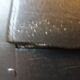Stamped black Louis XV chest of drawers