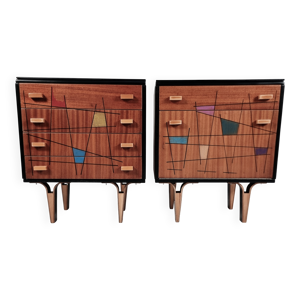 tables de chevet, années - ensemble