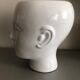 Vase visage céramique