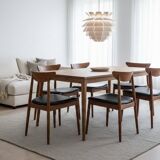 Vintage Rosewood Chairs by Kurt Østervig for KP Furniture, Denmark, 1960s, Set of 6