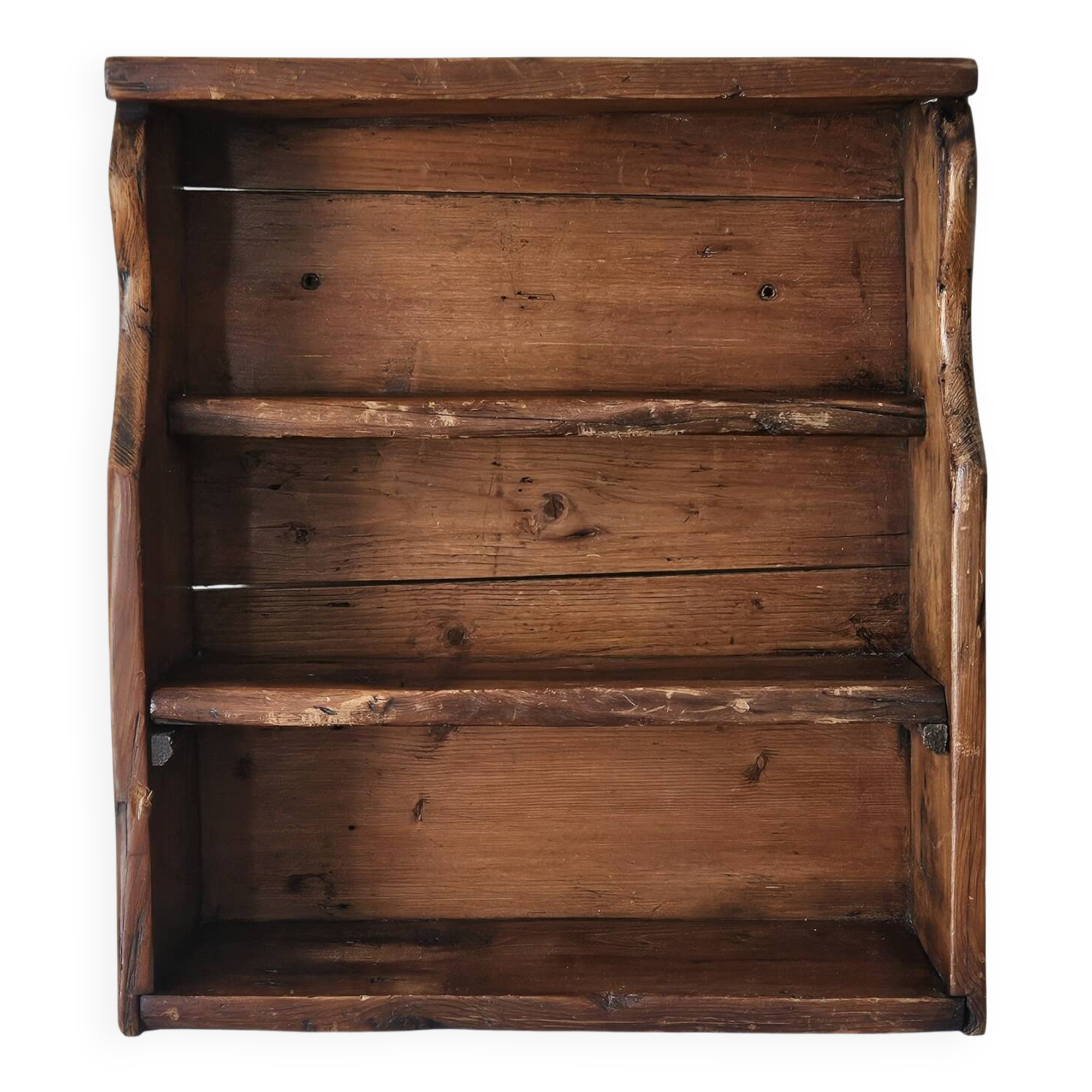 Old country wall shelf