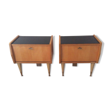 Pair of vintage bedsides from the 50s-60s