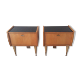 Pair of vintage bedsides from the 50s-60s