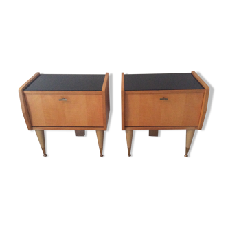 Pair of vintage bedsides from the 50s-60s