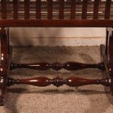 Curved Mahogany Cradle - 19th Century
