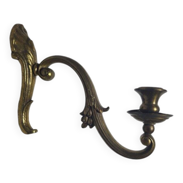 Classicist bronze wall lamp, Germany, 1900s