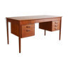 Danois en teck desk par Børge Mogensen pour Søborg Møbelfabrik, années 1950