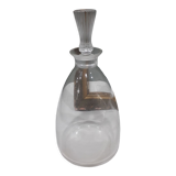 Old glass decanter signed Lalique