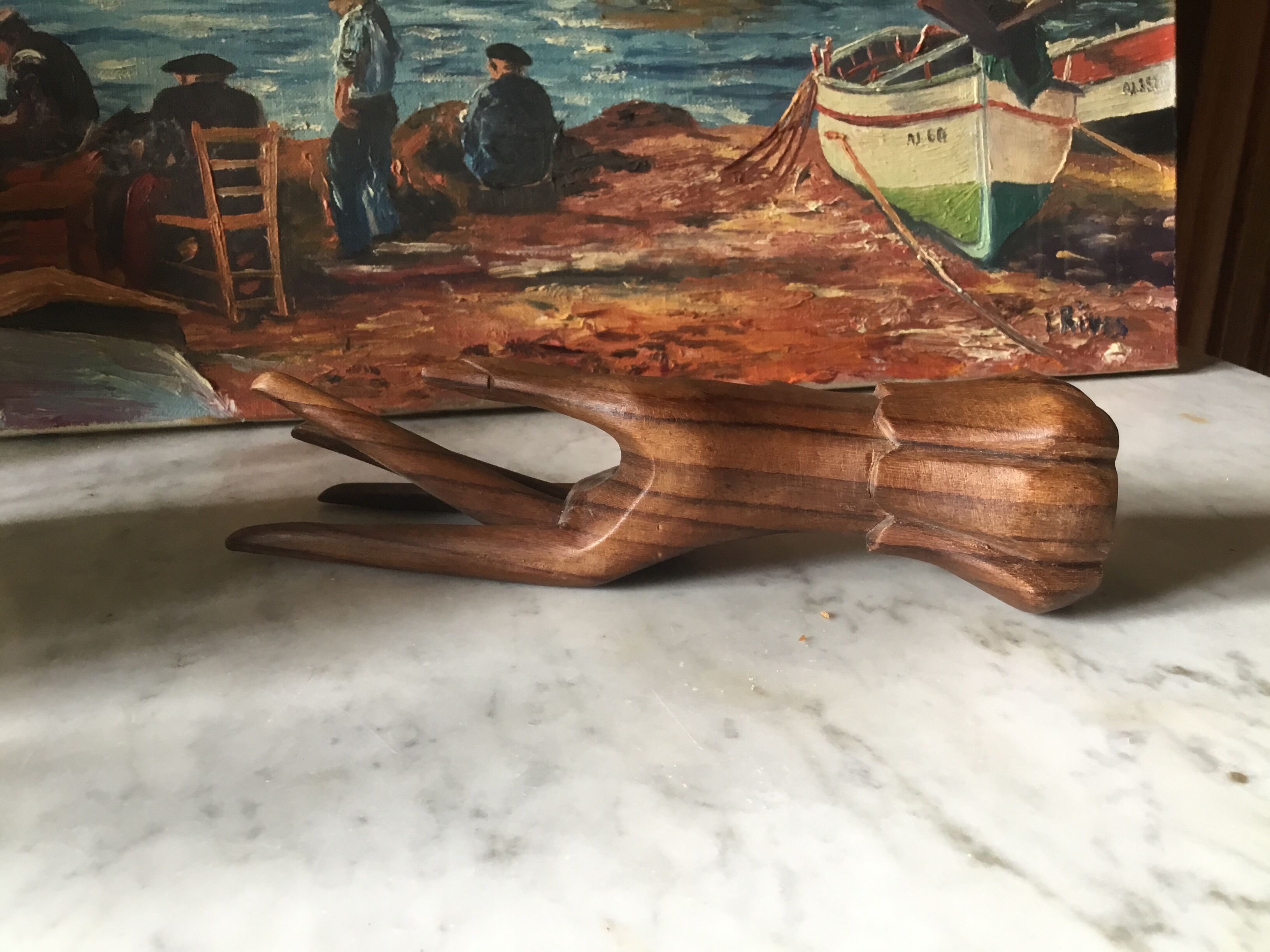 Wooden main baguiers