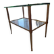 Vintage glass table