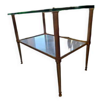 Vintage glass table