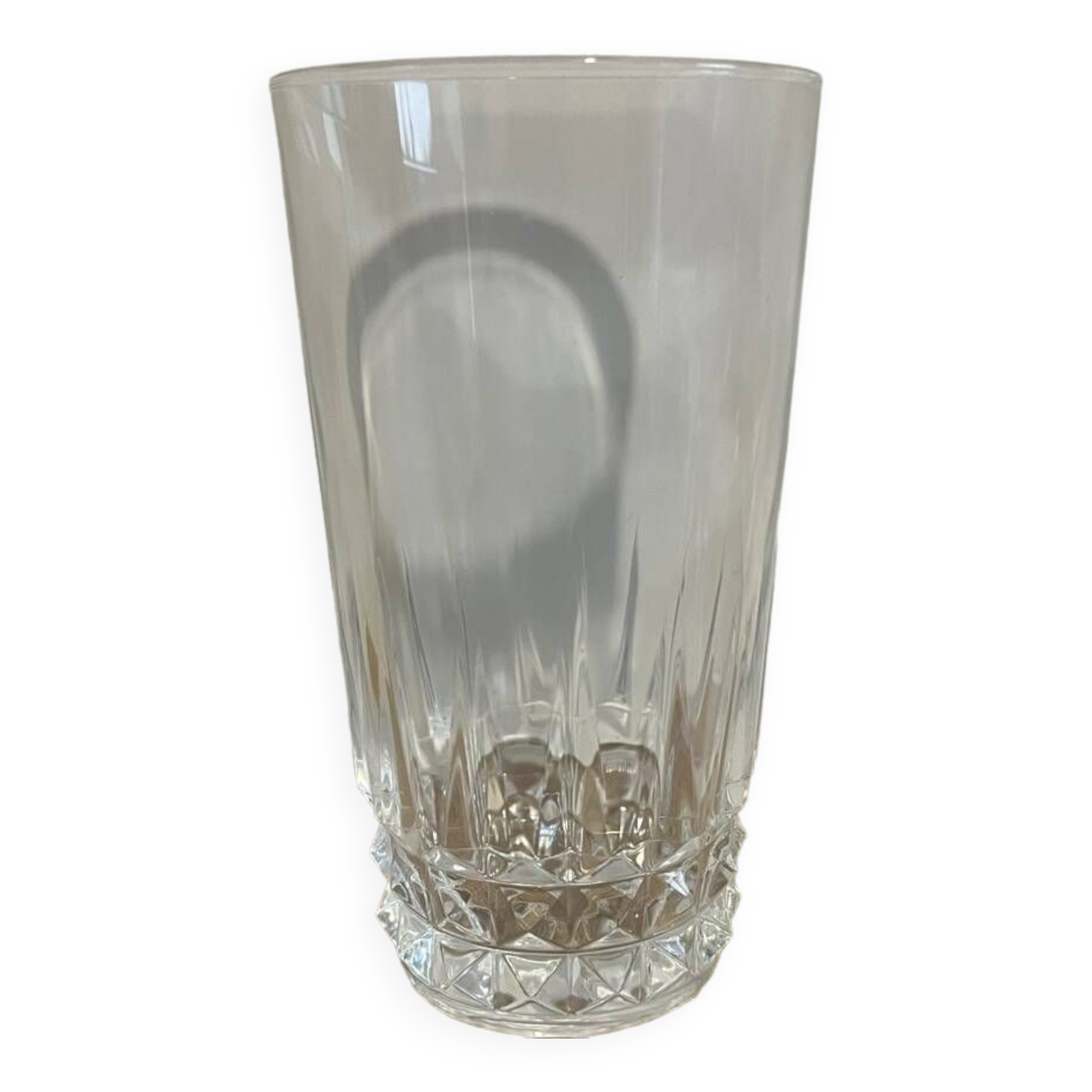 6 verres haut en cristal d’Arques