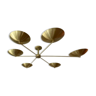 Space Age Sputnik Stilnovo 6-arm chandelier