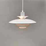 Classic Danish hanging lamp with multiple layers of shades by Lyskaer 1980s