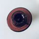 Bubble blown glass candle holder