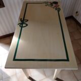 Rectangular table.