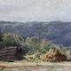 Oil on panel, Clamart, signed Eugène Lavieille (1820-1889), 1870