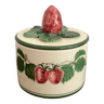 Strawberry ceramic pot