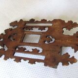 Shelf to hang in carved wood, early 20th century