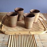 Cups in stoneware