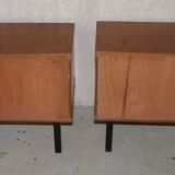 Pair of nightstands 60s