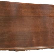 Stained Wooden Chest of Drawers with 3 Drawers