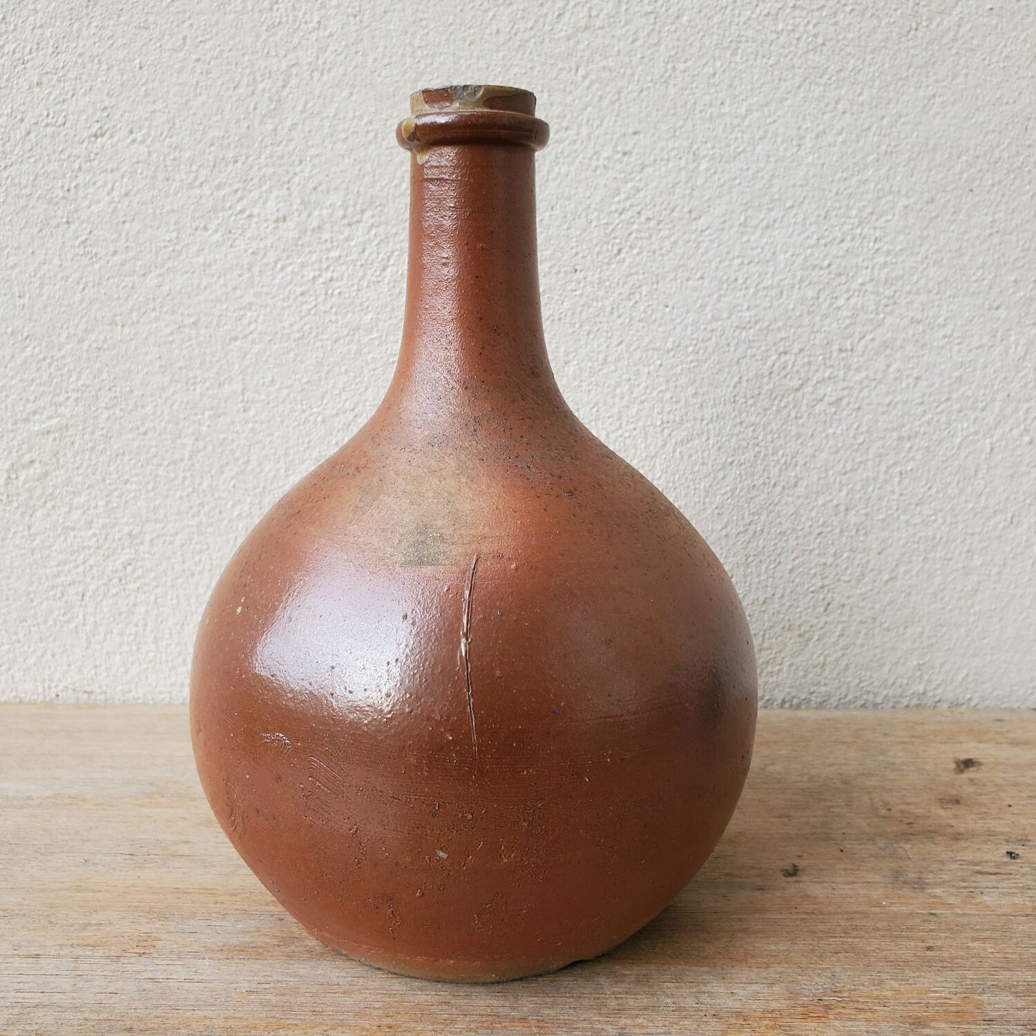 Bottled stoneware bottle