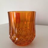 Verre en cristal d'arques vintage