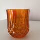 Verre en cristal d'arques vintage