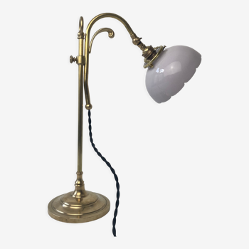 Desk lamp vintage brass