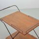 Scandinavian Minimalistic Foldable and Mobile Teak Tea Trolley Denmark 50S