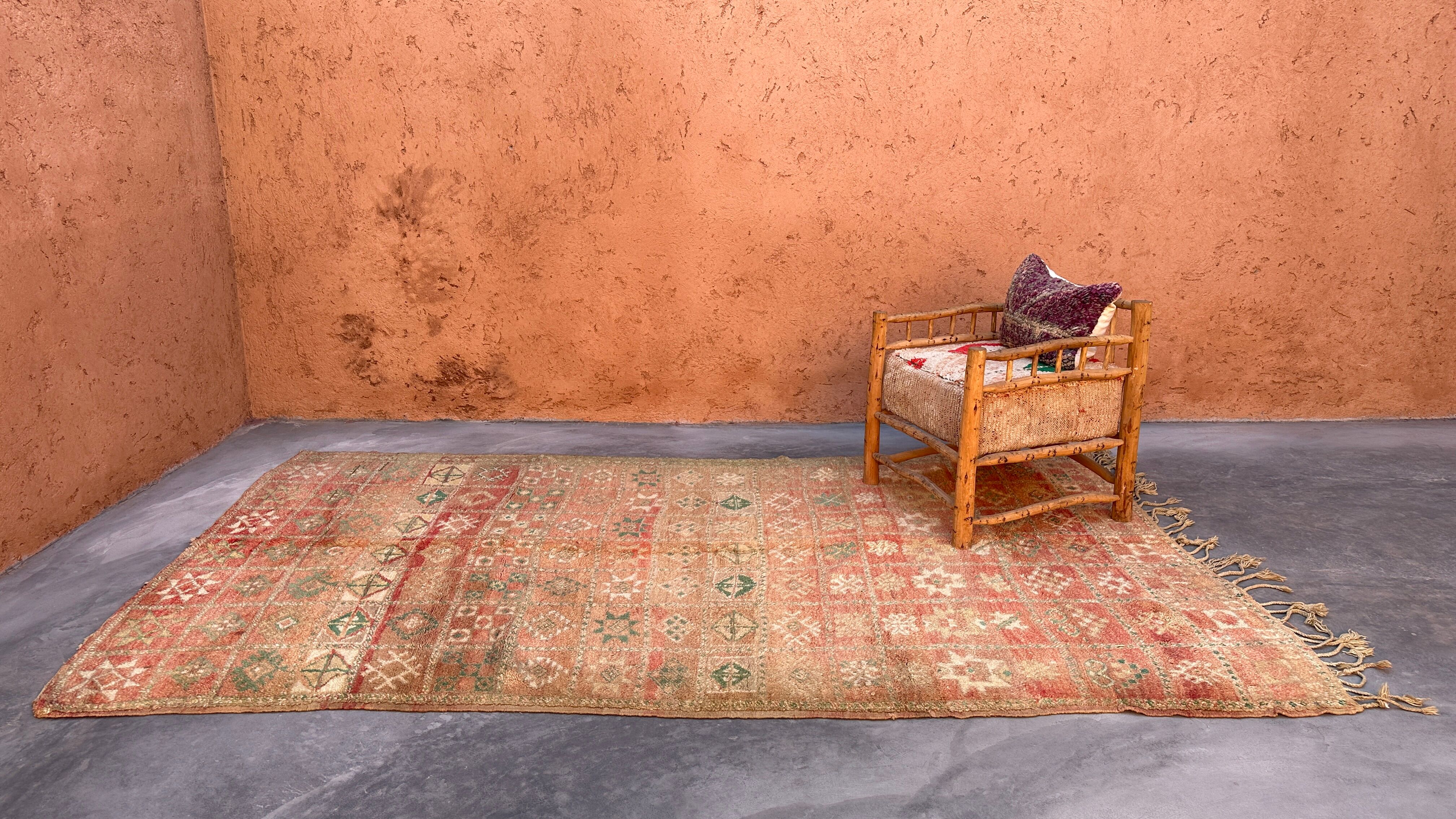 Moroccan carpet - 193 x 337 cm