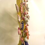 Large Mexican “tree of life” candlestick, mid-20th century.