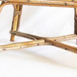 Fauteuil enfant scoubidou et rotin