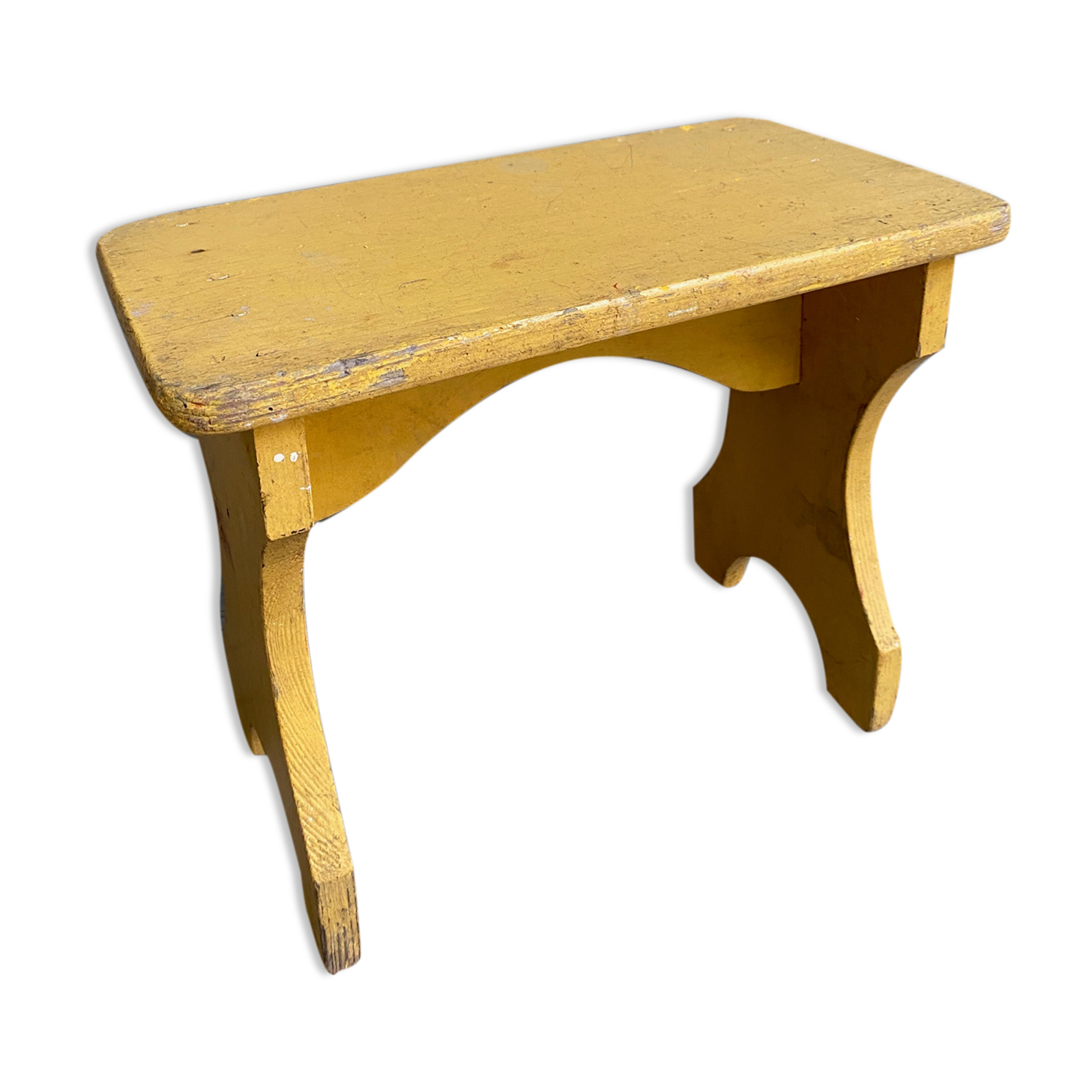 Patinated prayer bench