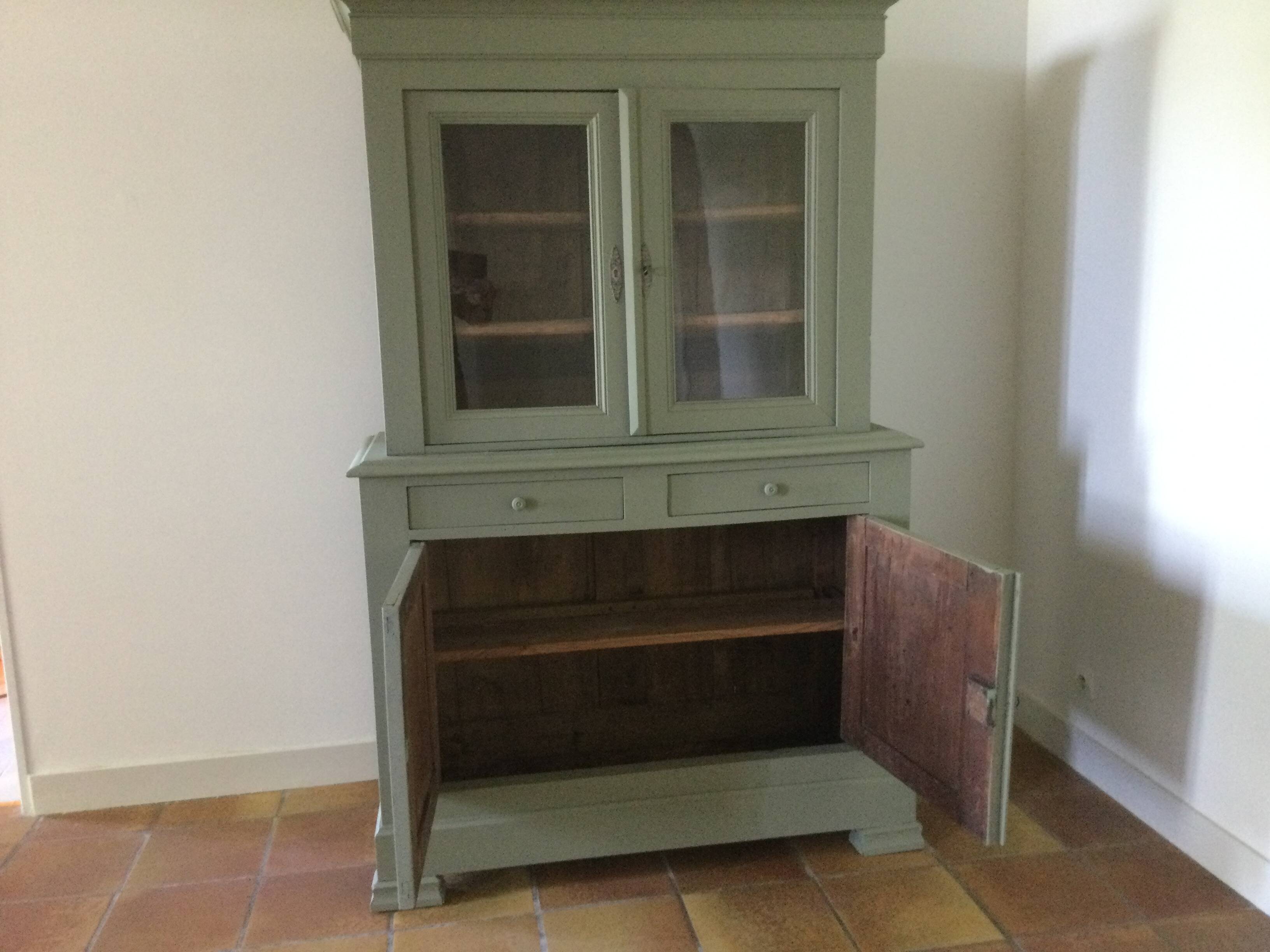 Antique patinated 2-part dresser