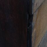 Early 18th century antique English oak chest of drawers with 5 drawers