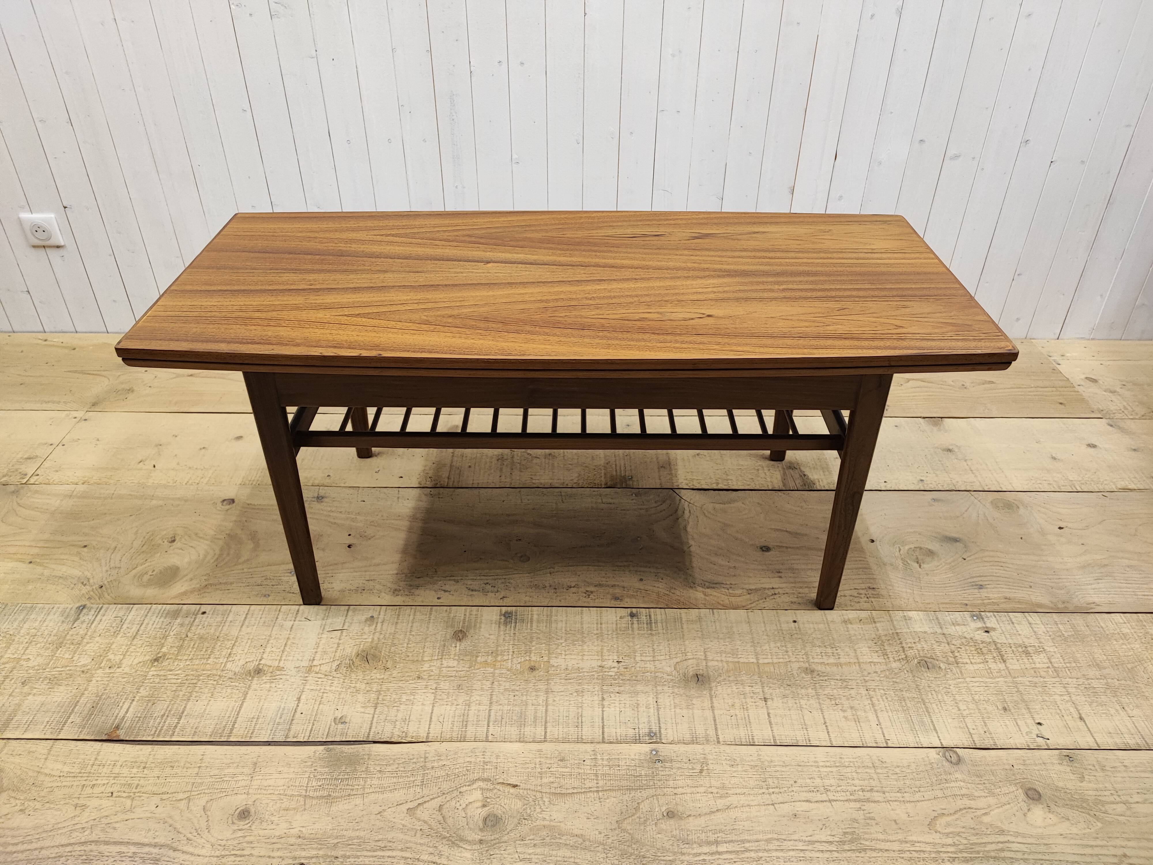 Enhanced coffee table by Kai Kristiansen