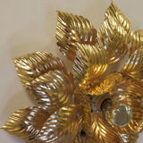 Masca floral wall lamp, Italy, 70's