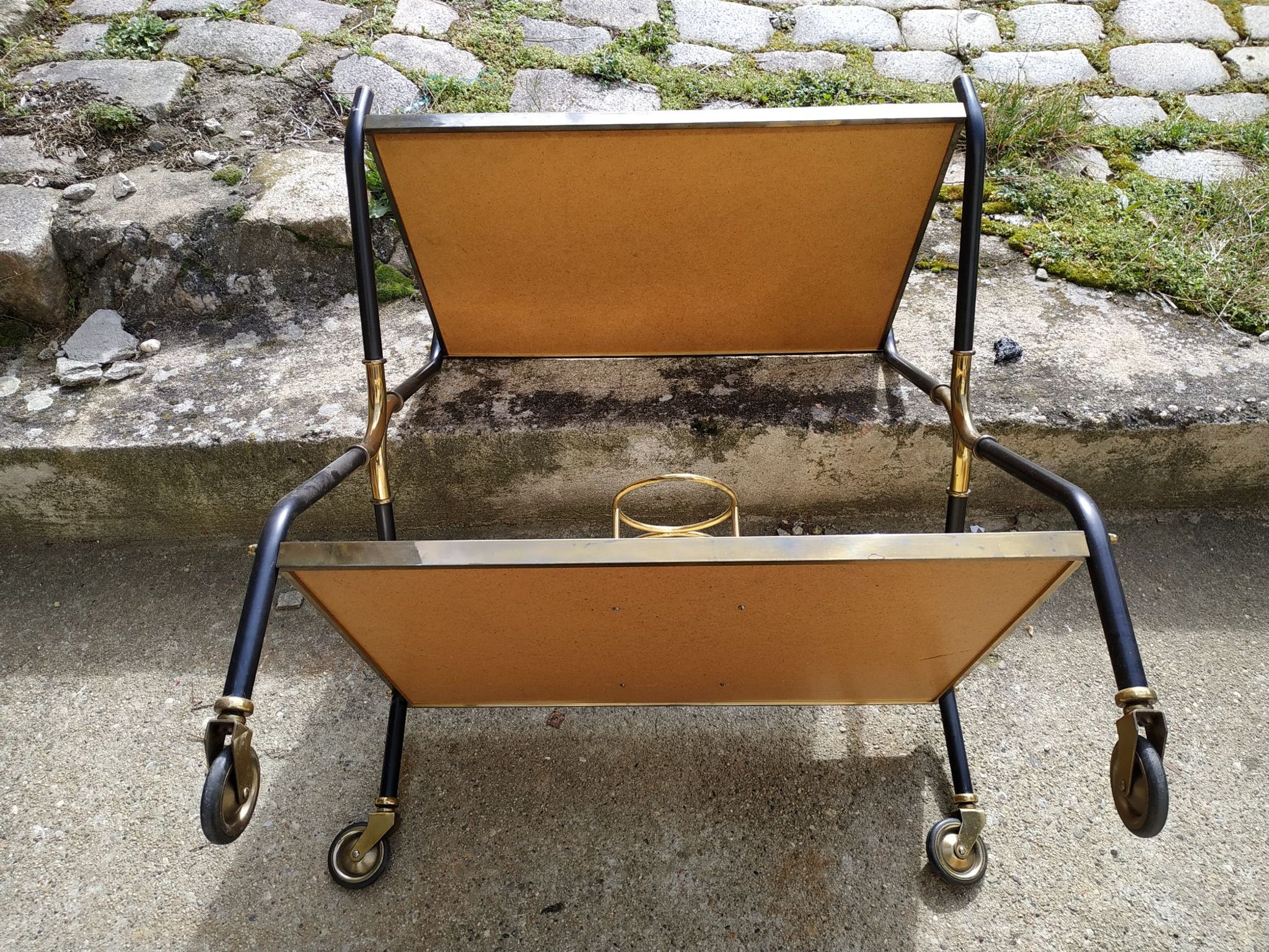 Vintage serving table