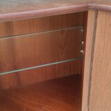 Scandinavian teak bar by Turnidge England 1960s