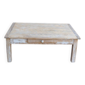 Patinated country coffee table