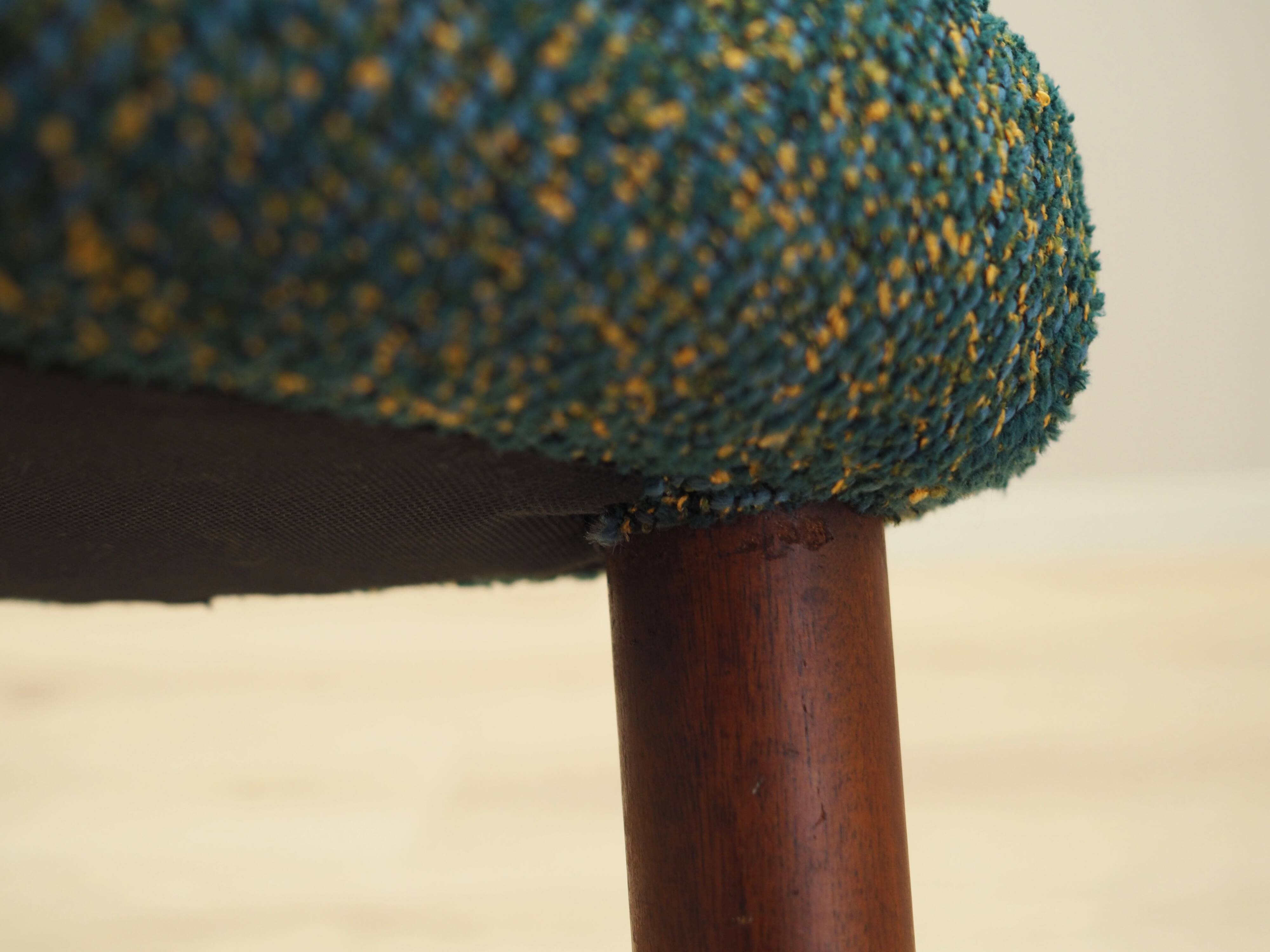 Teak footrest, Danish design, 1970s, production: Denmark